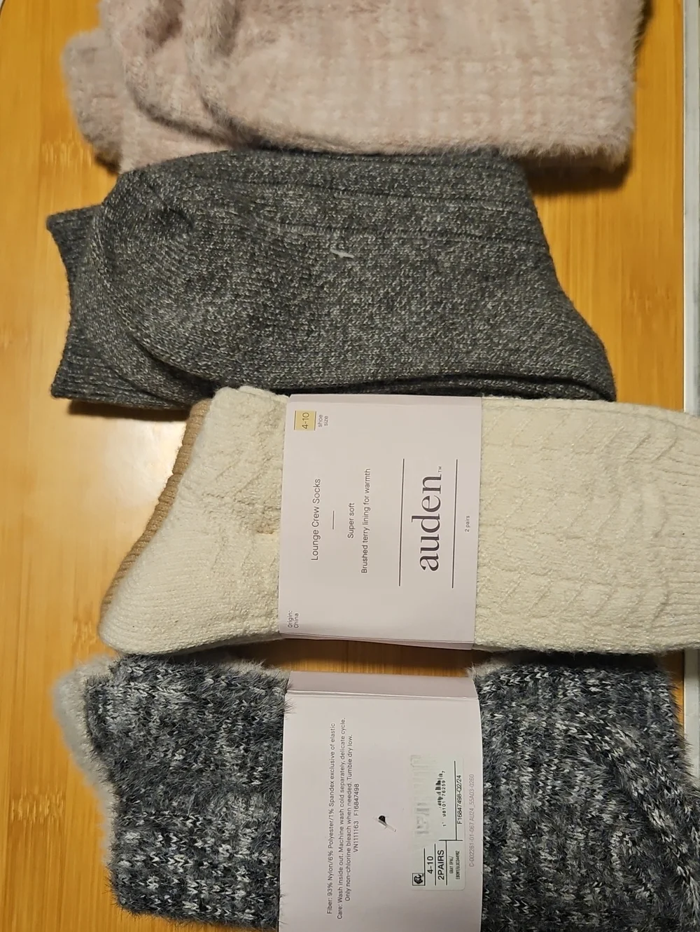 Auden Women's 2 Packs & 2 Pairs